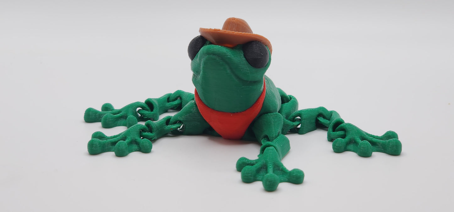 Tiny Cowboy Frog