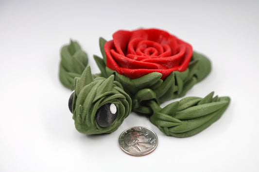 Tiny Rose Turtle